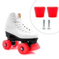 thumbnail image 3 of spellwife 2x Inline Skates Roller Brakes Block Non-Slip Safety Stopper Red, 3 of 9