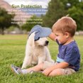 thumbnail image 4 of Dog Sun Hat With Sun Protection, Premium  Material, Changeable Size, Breathable Ear Holes, Suitable For Outdoor Travel Camping, 4 of 8