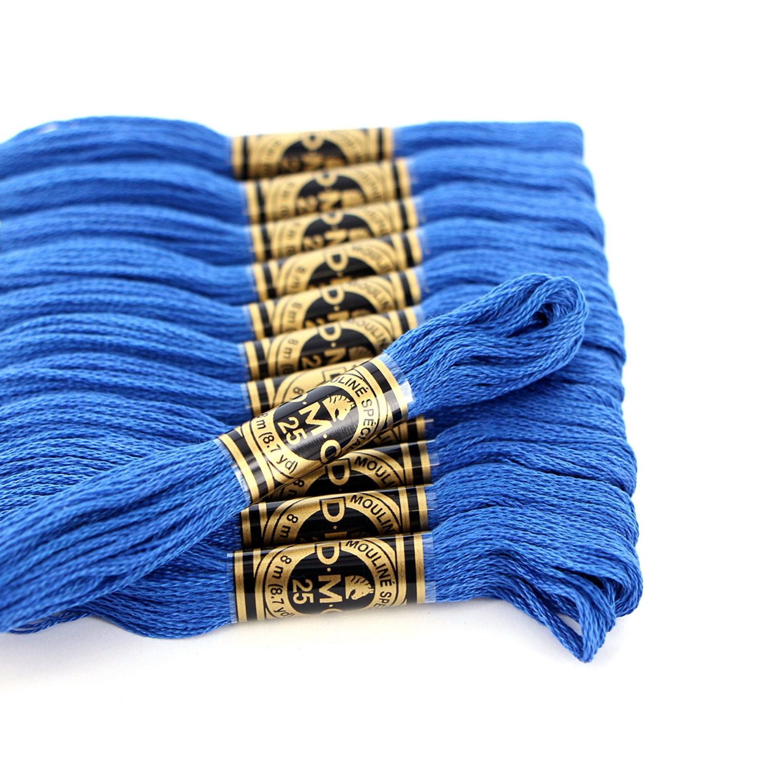 DMC bleu coton 6 Strand Floss 8 m (8.75 yd)