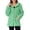 Green#early fall fashion, variant on aohooy Women's Fleece Zip Up Jacket Long Oversized Sherpa Hoodie Fuzzy Warm Soft Comfy Fall Winter Outerwear Coat with Pockets Dark Gray,L