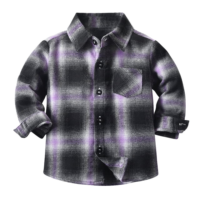 Yuyuzo Vêtements pour Tout-Petits et Bébés Chandail à Manches Longues Col Ras du Cou Enfants Fille Garçon Chandail Uni à Enfiler Hauts