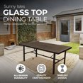 thumbnail image 3 of Four Seasons Courtyard Nantucket 40x72 Inch All Weather Patio Dining Table, 3 of 9