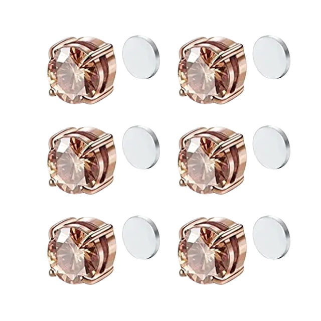 3 Paires Boucles d'Oreilles Acupression Magnétothérapie Unisexes Confortables Durables