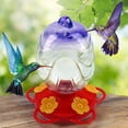 thumbnail image 1 of LSLJS Glass Feeder Stained Glass Hummingbird Feeder Bird Feeder Home Accessories, 1 of 6
