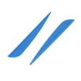 thumbnail image 4 of Arrows Vanes 4 Inch Plastic Feather Fletching for DIY Archery Arrows 100 Pack(Blue&Green), 4 of 10