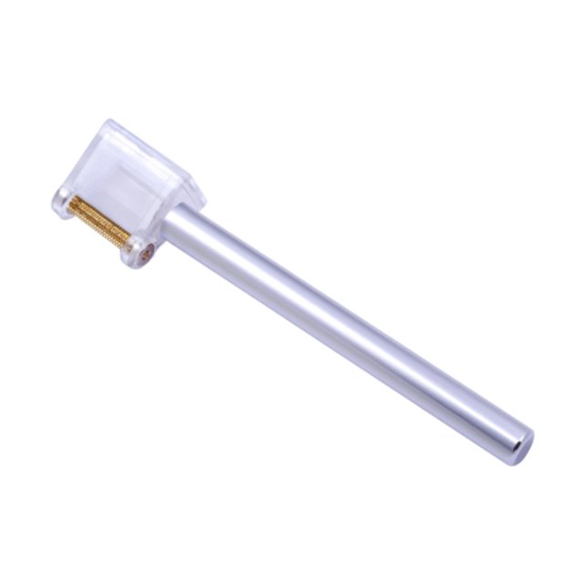 GUOOL Leather Craft Dye Pen Edge Printing Aluminum Alloy Edge Treatment Applicator Argent