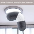 thumbnail image 3 of 7 Shape Handheld Mini-Blind Cleaner Brush | Detachable Washable Cotton Rollers | Vertical Window Blinds & Shutter Cleaning Tool | Multi-Slat Duster for Venetian Blinds & Awnings, 3 of 9
