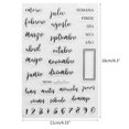 thumbnail image 3 of Techinal Spanish Dates Silicone Clear Seal Stamp DIY Scrapbooking Embossing Photo Album Decorative Paper Card Craft Art Handmade Gift, 3 of 8