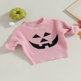 thumbnail image 3 of Chandail Tricoté pour Bébé Fille Garçon, Chandail d'Halloween, Chandail Molletonné Chaud à Col Rond, Manches Longues, Hauts pour Nourrisson Tout-Petit, 3 of 8