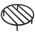 thumbnail image 1 of Sunnydaze Grille Ronde de Foyer en Acier Robuste de 12 Pouces - pour Foyers Extérieurs - Noir, 1 of 6
