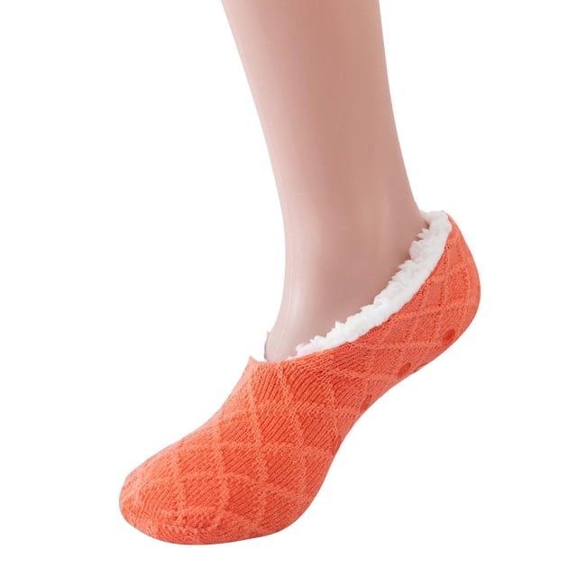 GDREDA Thermal Socks Winter Solid Color Brushed Thick Warm Socks Home Socks Ski Socks Moon Socks E,