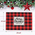 thumbnail image 3 of Table Chargeurs Ensemble de Table de Cuisine Ronde Petite pour 4 Sets de Table pour Table à Manger Table Ronde Haute Petite Ensemble de Table de Cuisine pour 4 Sets de Table Ronde pour 10 Sets de Table de Noël Nappe en Lin, 3 of 4