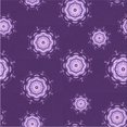 thumbnail image 1 of Ahgly Company Tapis d'Intérieur Lavable en Machine Carré Transitionnel Violet Iris Violet, 8 Pieds Carré, 1 of 7