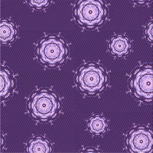 Ahgly Company Tapis d'Intérieur Lavable en Machine Carré Transitionnel Violet Iris Violet, 8 Pieds Carré