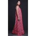 thumbnail image 3 of Bimba Robe de Nuit Imprimée Whydah Rose Oiseau Floral et Paradis pour Femmes Longue à Bretelles Spaghetti Robe Maxi Vêtement de Nuit Robe Petite, 3 of 5