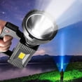 thumbnail image 1 of PEONAVET Lampes de Poche Lampes de Poche Portables Lampe Portable Murale de Bureau Chargement USB Extérieur Camping Portable Longue Portée Flashlight Travail COB, 1 of 9