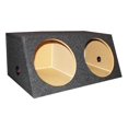 thumbnail image 4 of QPower QSMBASS12 Dual 12" Inch Angled Subwoofer Sub Box Speaker Enclosure, 4 of 7
