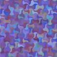 thumbnail image 1 of Ahgly Company Tapis d'Intérieur Lavable en Machine Carré Bleu Transitionnel, 8 Pieds Carré, 1 of 7