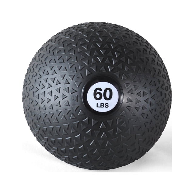 PRISP Weighted Medicine Slam Ball - Fitness Ball with Easy Grip Textured Surface