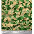 thumbnail image 1 of Soimoi Cotton Poplin Fabric Two Tone Camouflage Print Sewing Fabric Yard 42 Inch Wide, 1 of 3