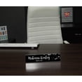 thumbnail image 4 of Printtoo Personalized Desk Name Plate Pretty & Flowers Custom Acrylic Office Desk Name Plate Accessory 2x10 Inches, 4 of 5