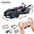 thumbnail image 4 of Technical Super Speed Racing Car V12 Building Blocks Sports Model Bricks Assembly Toys for Boys Compatible with Legoed particles, 4 of 6