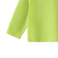 thumbnail image 5 of Kids Top, Casual Sports Solid Color Long Sleeve Round Neck Shirt, 5 of 5