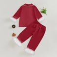 thumbnail image 4 of TIWEKE Little/Big Girls Satin Pajamas Summer Short Sleeve Button Down Silk PJS 2PCS Sleepwear Set,Size 4-5 Years, 4 of 4