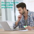 thumbnail image 3 of Magic Cube Toy Sensory Anxiety Magic Cube Magic Relief Toy Plastic Portable Pocket Cube for Children Adults, Green, 3 of 8