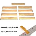 thumbnail image 2 of 9 Size Guitar Radius Brass Fingerboard Fret Press Caul Insert Guitar DIY Tools, 2 of 5