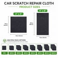 thumbnail image 3 of YiJuHui Car Scratch Remover Cloth Advanced Glitter Finish Repair Tool Quick Wipe Away Paint Swirls Water Spots Defects Restore Gloss Automotive Scratch Fix Cloth for Cars Trucks, 3 of 7