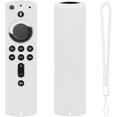thumbnail image 1 of Shockproof Protective Silicone Case/Covers Compatible with All-New Alexa Voice Remote for Fire TV Stick 4K, Fire TV Stick (2nd Gen), Fire TV (3rd Gen) - White, 1 of 6
