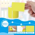 thumbnail image 3 of Uxcell Rectangular Color Coding Labels Rectangle Colored Labels Sticker Moving Stickers Label Tag Yellow 3"x2", 3 of 7