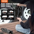 thumbnail image 2 of VEVOR H-Chock Wheel Stabilizer Trailer RV Tire Chock with Ratchet Wrench 2 PCS, 2 of 9