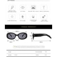 thumbnail image 3 of Fashion Men and Women Box Shading Sunglasses (Color : D, Size : Medium), 3 of 4