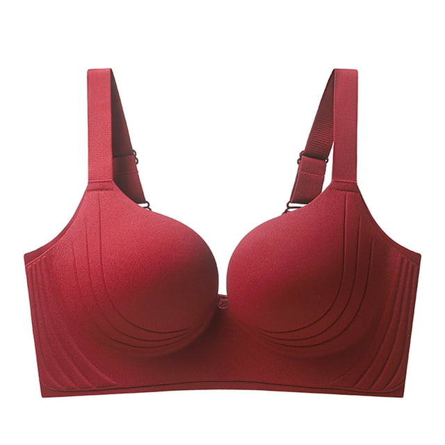 Yuyuzo Womens Wireless Bras Deep V No Underwire Push up Bras Seamless Full Coverage Everyday Bralettes