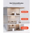 thumbnail image 3 of KFFKFF 30 Pints Dehumidifier for Home & Basement, Drain Hose for Commercial & Industrial Use, Smart Humidity Control, Low Noise for Large Rooms, Warehouses, 3 of 9