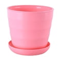 thumbnail image 1 of Succulent Modern Indoor Planter Containers With For Cactus Bonsai And Home Garden Flower Hangers for outside round Flower for Indoor Mini Flower for Crafts Bulk Small Flower for Indoor Ceramic Ceramic, 1 of 6