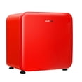 thumbnail image 1 of Costway 1.6 Cubic Feet Compact Refrigerator Reversible Door Mini Fridge Red, 1 of 10