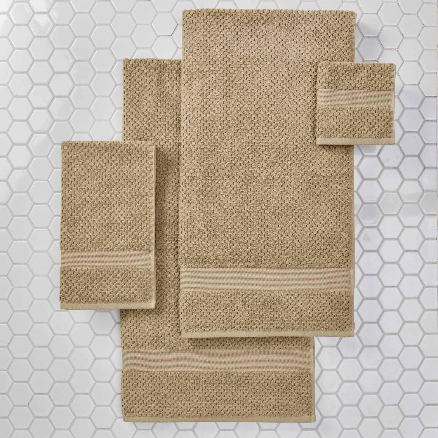 Better Homes & Gardens Signature doux Popcorn Texture Collection très taille de bain