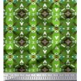 thumbnail image 1 of Soimoi Rayon Fabric Ikat Southwestern Fabric Prints By Yard 42 Inch Wide, 1 of 3
