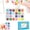 A, variant on Finger Paint Set | 6 Vibrant Colors | Washable Water-Based Ink | Safe for Hands, Face & Clothes | Mess-Free Creative Art Activity for Toddlers