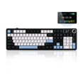 thumbnail image 1 of EPOMAKER X Aula F108 PRO Wireless Gaming Keyboard with Screen, 8000mAh Battery, 104 Hot-Swappable and Programmable Keys and Knob, RGB Backlight, for, 1 of 7