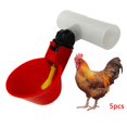 thumbnail image 3 of GROWTH TANK 5x Poultry Water Drinking Cups- Chicken Hen Automatic Drinker Drink Cup, 3 of 9