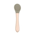 thumbnail image 2 of Oleegame 1PC Stainless Steel Cutlery Set Feeding Complementary Food Spoon Baby Food Grade Silicone Soft Spoon Children Learn To Eat Training Tableware Baby Spoon Green, 2 of 4