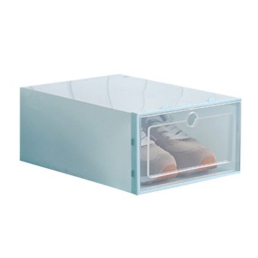 Flip Shoes Box Transparent Drawer box plastic shoe Case Plastic Shoe Boxes Stackable Storage Case Organizer