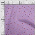 thumbnail image 1 of oneOone Coton Bio Voile Feuilles & Fleurs Décor Tissu Imprimé BTY 42 Pouces de Large, 1 of 4