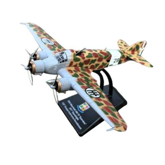 Bunblic 1/144 Aircraft Alloy Model Gift Craft Metal Model for Bedroom Bookshelf Cafe Style C