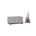 thumbnail image 5 of SIMPLIHOME Dover 36 inch Wide Rectangle Lift Top Storage Ottoman Bench in Cloud Grey Linen Look Fabric, Footrest Stool, Coffee Table for the Living Room, Bedroom, and Kids Room, Contemporary, 5 of 5
