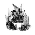 thumbnail image 3 of Ice Special Effect Action Figure Display Model Effect Stand figure effects Ice Model Black, 3 of 9